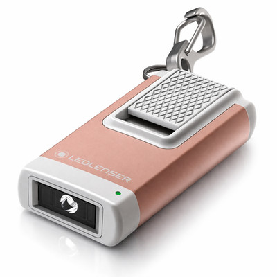 Ledlenser K4R Mini LED Taschenlampe 120lm USB Wiederaufladbar Schlüsselbund Gold
