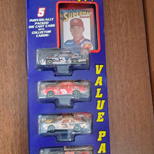 Superman Racing 1:64 Dale Earnhardt Jr 3 Chevrolet 2000 Diecast 5 Pack Unopened