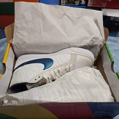 NIKE ERIK COSTON SB BLAZER Mid Mens Sz 9 New Skate Sneakers White