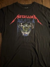 2018 Metallica State College Pa Concert Shirt 10/20/2018 100% Authentic Large