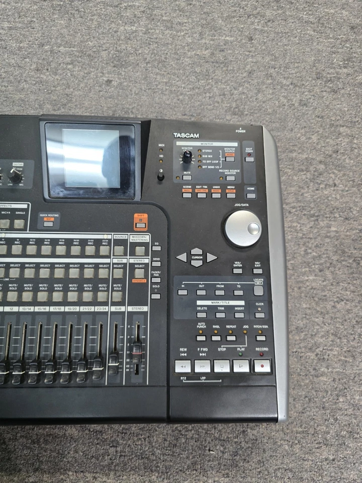 TASCAM 2488neo 24-Track Digital Recorder Tested Working Good Condition - Image 2 of 4