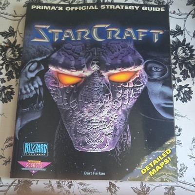 Prima Games StarCraft Strategy Guide Detailed Maps Bart Farkas 1998