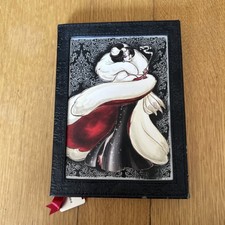 Disney Villains Cruella De Vil  De Ville A5 Notebook Journal Ribbon Bookmark