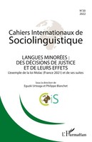Philippe Blanchet (U. A.) | Langues MinoréEs : Des DéCisions De Justice Et De...
