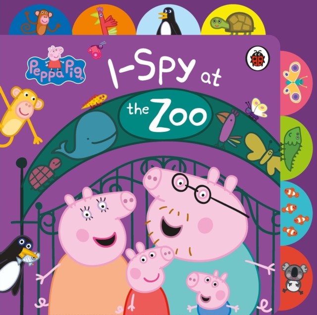 Peppa Pig: I Spy at the Zoo: Tabbed Board Book - Image 3