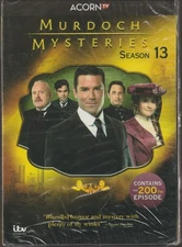 Murdoch Mysteries: Season 13 (DVD, 2019) New Sealed