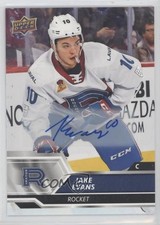 2019-20 Upper Deck AHL Auto Jake Evans #69 Auto 0z0g