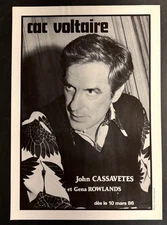 John Cassavetes et Gena Rowlands (1986) CAC Voltaire Poster Rolled 15.75x22.75