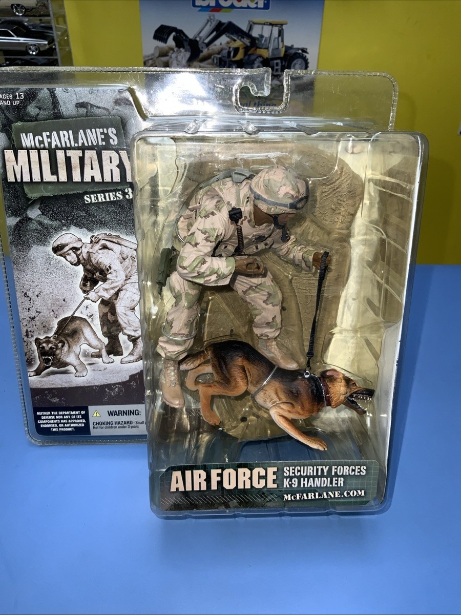 McFarlane's Military - Series 3 - Air Force Security Forces K-9