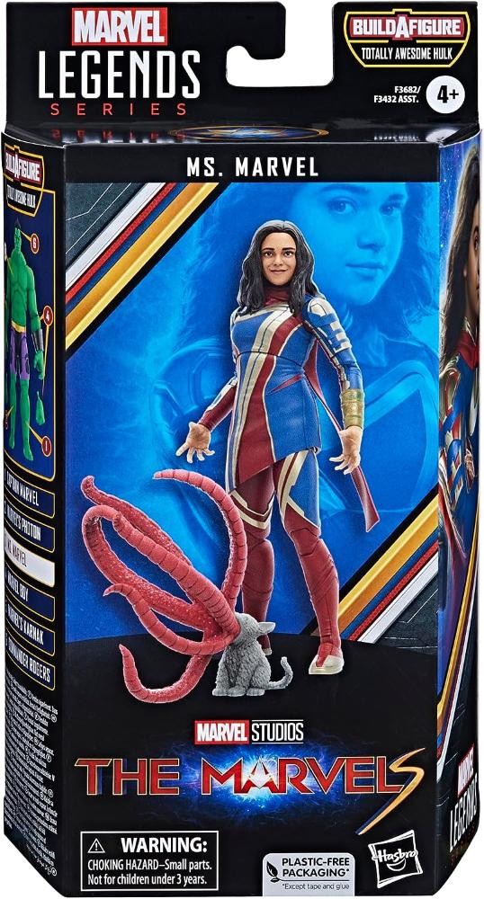 Hasbro Unisex Blu Statuetta Da Collezione Legends Ms. Marvel - Immagine 2
