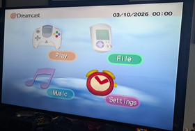 SEGA Dreamcast HKT-3020 Home Console - White AS IS! Comes with 7 games!