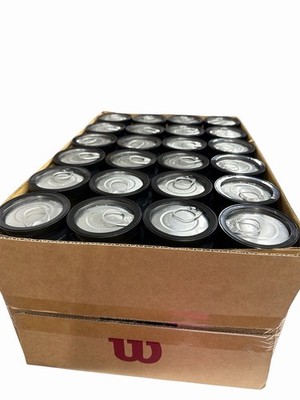 24 x 3 Ball Cans Wilson WR8908401001 Premier Padel Tennis Balls Yellow