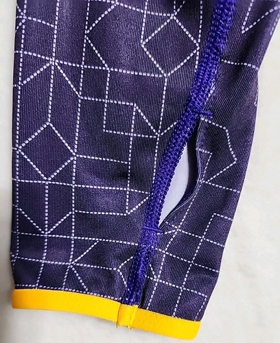 Women's NIKE Pro Golf Pull Over 1/2 Zip Jacket Purple Size M - Picture 6 of 8