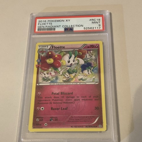Floette graded PSA 9 for sale on eBay