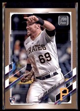 2021 Topps Update Gold John Nogowski Pittsburgh Pirates US310 RC /2021