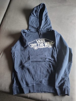 Vans Off the Wall Hooded Sweatshirt - blau - L - used but good!  