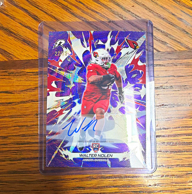 Topps 2025 Composite Walter Nolen #101 Arizona Cardinals Rookie Auto 22/75