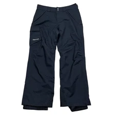 Marmot Cargo Snow Pants Mens XL Black Waterproof Insulated Ski SnowBoard Winter
