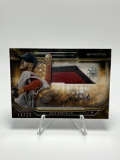 2015 Topps Strata Rick Porcello CAAR-RP Clearly Authentic Auto Relic /25