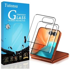 2-Pack 9H Tempered Glass Screen Protector for Moto Razr 2024/2025 - HD Clear