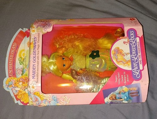 Vintage Lady LovelyLocks Maiden Goldenwaves #4642 Mermaid Pixietails 1987 Rare! - Picture 4 of 4