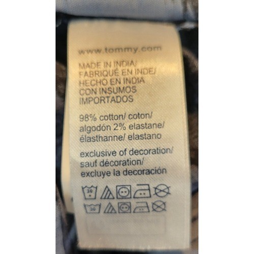 Tommy Hilfiger Mens XXL Blue Palm Tree Print Short Sleeve Button Up Shirt thumbnail 7