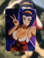 Faye Valentine Cowboy Bebop Anime Waifu Sexy Goddess Doujin Lewd Hentai Card