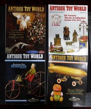 2018 ANTIQUE TOY WORLD Magazine Lot of 4 August-November Like New