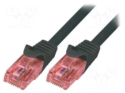 Patch cord 6 U/UTP Cu Line RJ45-Stecker,beiderseitig LSZH