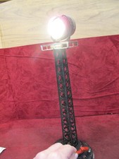 Marx 436 Searchlight Tower 13.75" Black Spotlight W/ Metal Platform