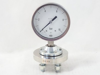 Wika Ettore Cella BN150 Manometer 0-10bar / Neu
