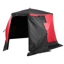 VEVOR 4-6 Person Ourdoor Portable Ice Shelter Pop-Up Ice Fishing Shanty Tent