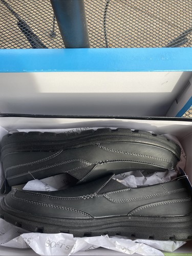 Soft Stags Men’s Black Shoes 11 - Picture 2 of 10