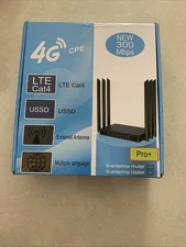 4g cpe SIM router (Not Sure What Carrier This Will Work With)