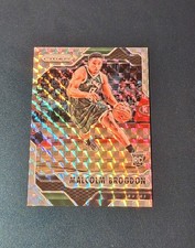 Malcolm Brogdon 2016-17 Prizm SILVER MOSAIC PRIZM Rookie Card #65 RC Bucks . rookie card picture