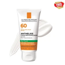 Dry Touch Sunscreen SPF 60 for Oily Skin - Oil Absorbing & Fragrance-Free