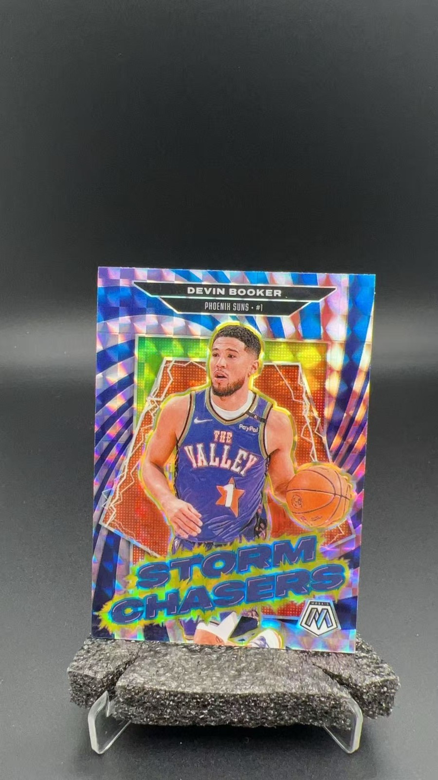 2024-25 Panini Mosaic Devin Booker Storm Chasers Suns #11673 C