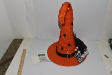 HALLOWEEN WITCHES HAT - LIGHTS UP MSL71 