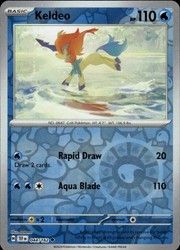 Keldeo 044/162 Temporal Forces Reverse Holo Uncommon