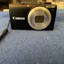 Canon PowerShot A4000 IS HD 16.0MP Digital Camera (Black) w/ Battery, Charger