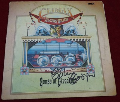 ORIGINAL SIGNIERT* Climax Blues Band      Sense Of Direction  (1974) *Autogramm*