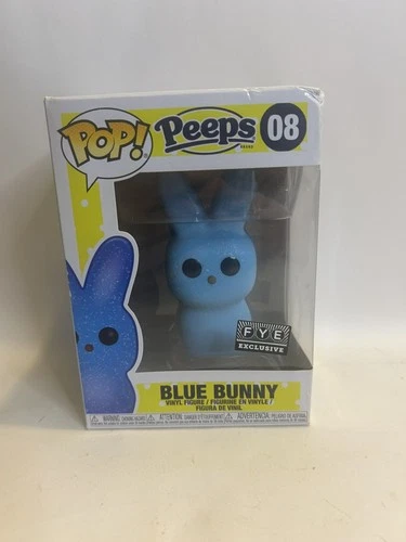 Funko Pop! Vinyl: Ad Icons - Peeps: Blue Bunny - FYE (Exclusive) #8 BOX DAMAGE