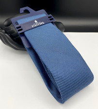 STAFFORD Men's Neck Tie  Indigo Blue  Textured  NEW MSRP: 34.