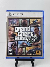 Grand Theft Auto V Standard Edition (Sony PlayStation 5, 2022) No Manual