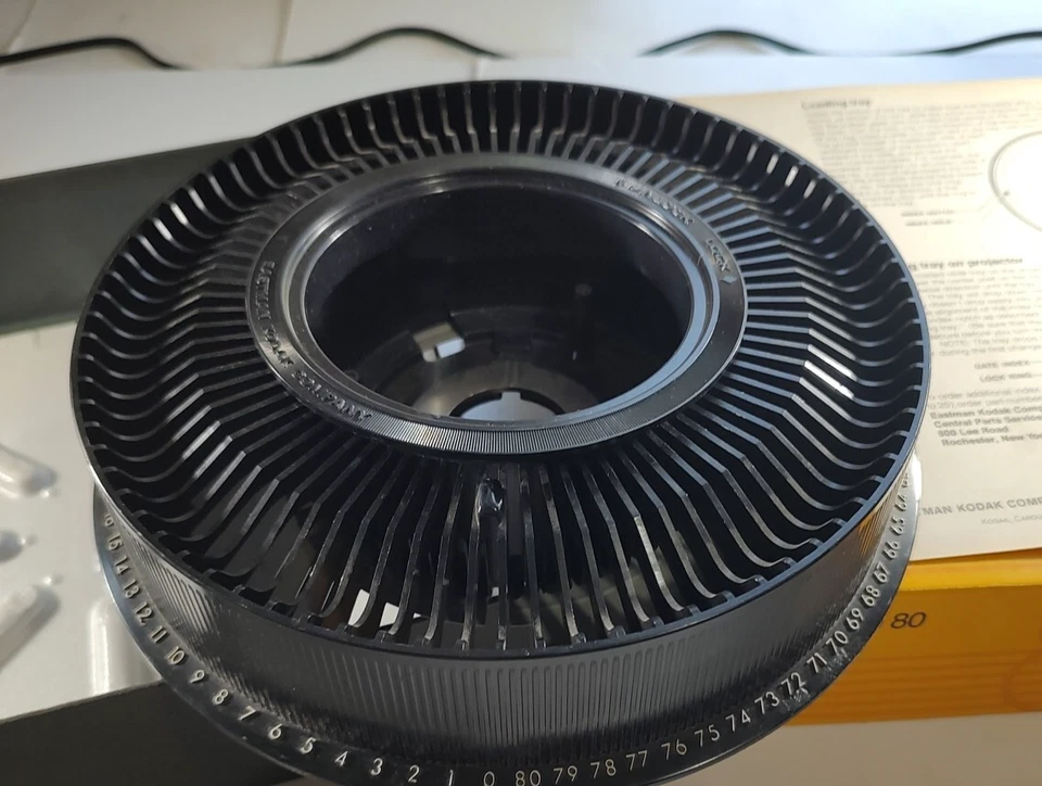 Projector Slide Tray Kodak Slide Carousel Transvue Tray with 80 Slot & Box - Image 4 of 4