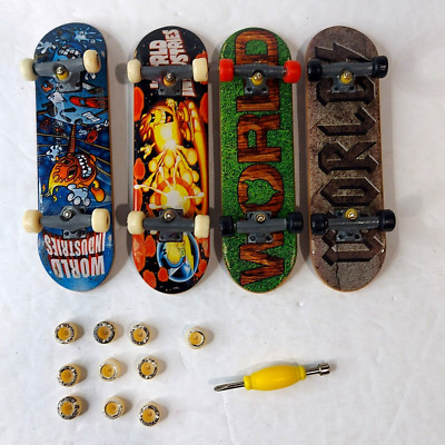Tech Deck Fire Foot セット World Industries Vintage Tech Deck World Industries Fire Foot 2003 New In Box