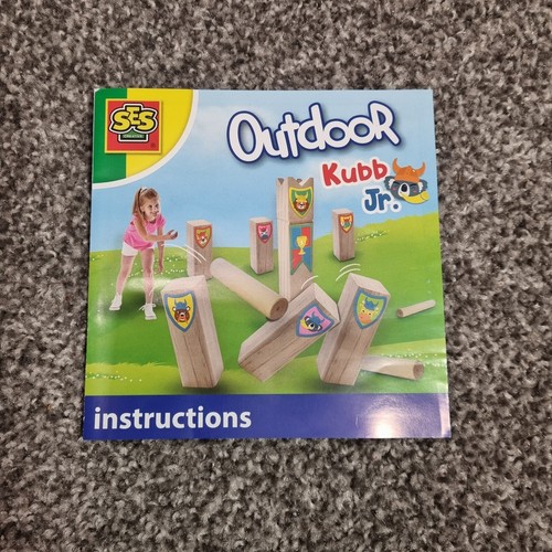 SES Creative Kubb Junior Throwing Game 6+ Years - Picture 2 of 10