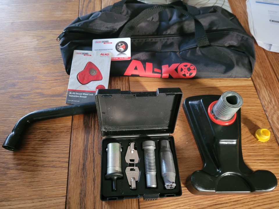 ALKO ALKO ALCO Caravan wheel lock 44, Good Used Condition *0065 eBay