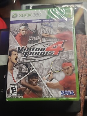 Virtua Tennis 4 Microsoft Xbox 360 SEGA Criware Kinect Sensor Compatible