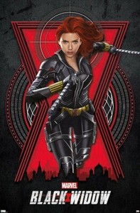 BLACK WIDOW MOVIE - RUN POSTER - 22x34 - MARVEL 18132
